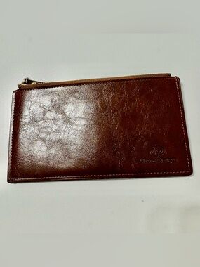 Classic Glorious Dragon Leather Wallet with distinctive embossed logo